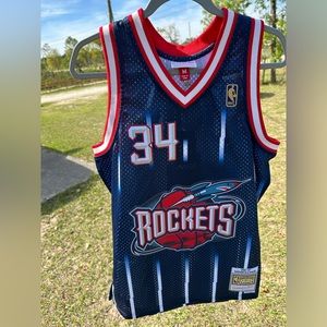 NBA SWINGMAN ROAD JERSEY ROCKETS 96 HAKEEM OLAJUWON